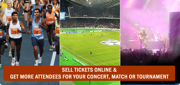 Sell Tickets Online & Get More Attendees for Your Concert, Match or Tour