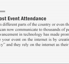 Using Your Website to Boost Event Attendance