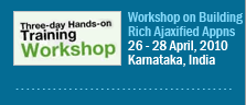 Three-Day Training Workshop on Building Rich Ajaxified Applications with jQuery and Java