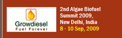 2nd Algae Biofuel Summit 2009
