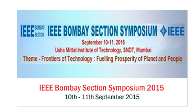 IEEE Bombay Section Symposium 2015
