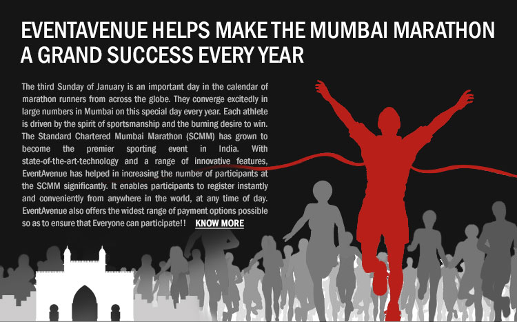 EventAvenue helps make the Mumbai Marathon a grand success every year