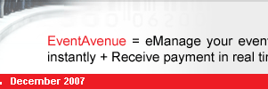 eManage your events, Collect your registrations instantly, Receive payment in real time