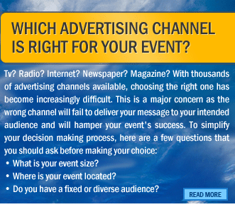 Which Advertising Channel is right for your event?