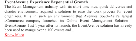 EventAvenue Experience Exponential Growth  