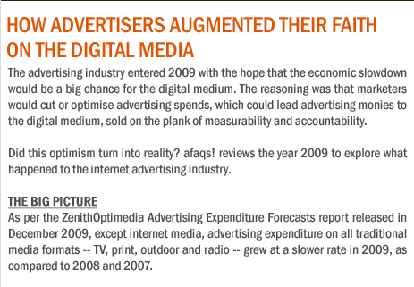 How Advertisers augmented their faith on the digital media
