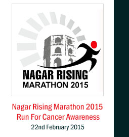 Nagar Rising Marathon 2015 Run For Cancer Awareness