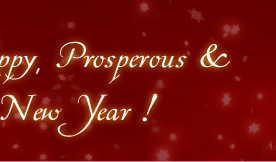 Wishing You a Happy, Prosperous & an 'Eventful' New Year !