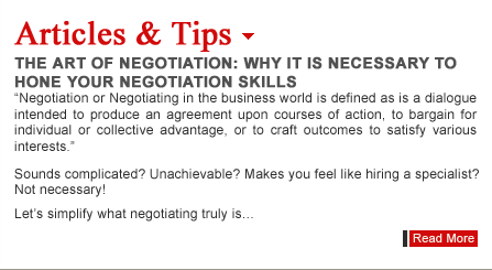The Art of Negotiation: Why it is necessary to hone your negotiation skills