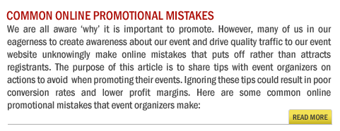 Common Online Promotional Mistakes