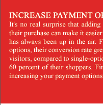 Increase Payment Options to Boost Revenue