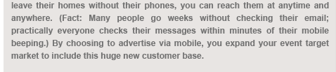 Mobile Advertising: An Innovative Technique