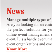 Manage multiple types of events with EventAvenue
