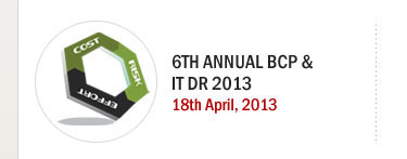 6th Annual BCP & IT DR 2013