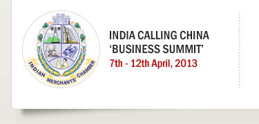 India Calling China 'Business Summit'