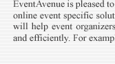 EventAvenue introduces new online solution : Ticket Management