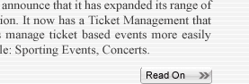 EventAvenue introduces new online solution : Ticket Management