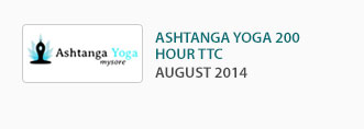 Ashtanga Yoga 200 Hour TTC