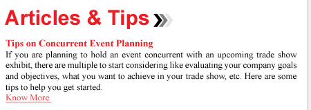 Tips on Concurrent Event Planning