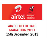 AIRTEL DELHI HALF MARATHON 2013