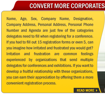 Convert More Corporates with Group Registration