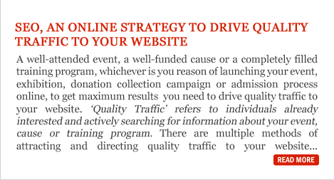 SEO, an Online Strategy to Drive Quality Traffic to your Website