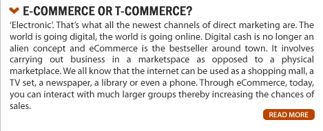 E-Commerce or T-Commerce?